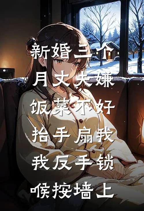 新婚三个月丈夫嫌饭菜不好抬手扇我，我反手锁喉按墙上