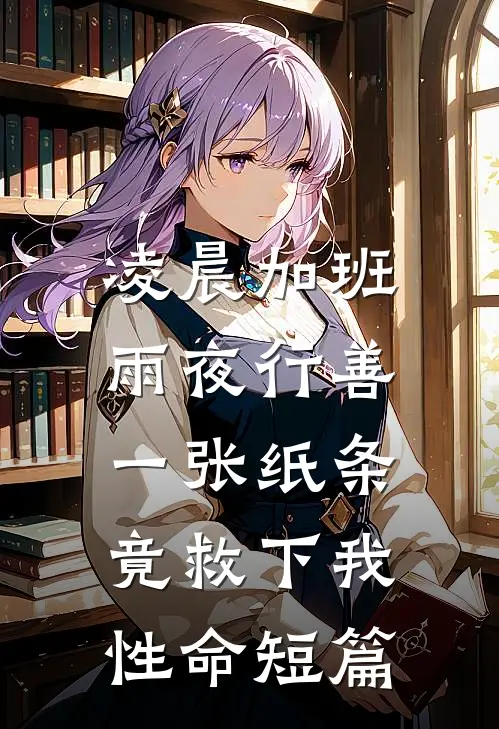 凌晨加班雨夜行善，一张纸条竟救下我性命短篇