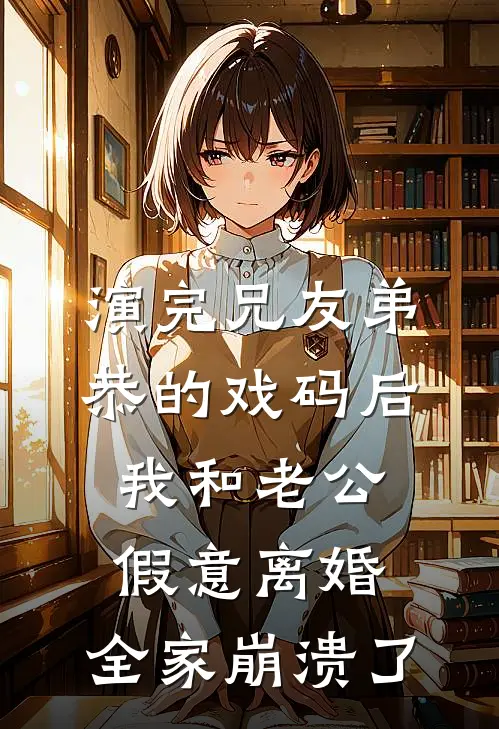 演完兄友弟恭的戏码后，我和老公假意离婚，全家崩溃了