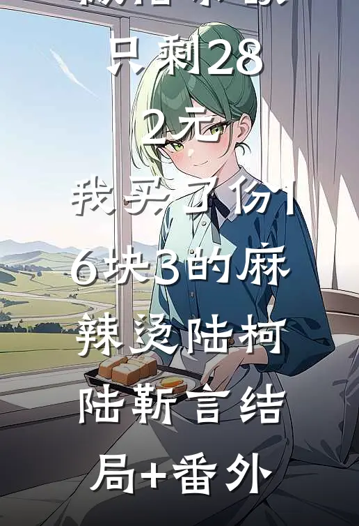 微信余额只剩28.2元，我买了份16块3的麻辣烫陆柯陆靳言结局+番外