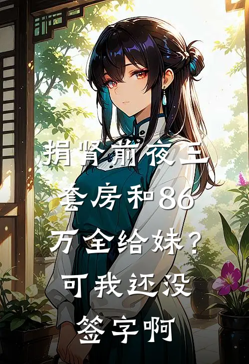 捐肾前夜三套房和86万全给妹？可我还没签字啊