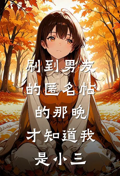 刷到男友的匿名帖的那晚，才知道我是小三