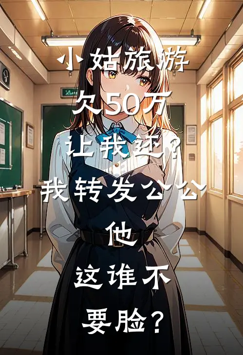 小姑旅游欠50万让我还？我转发公公，他：这谁不要脸？