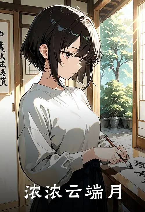 浓浓云端月