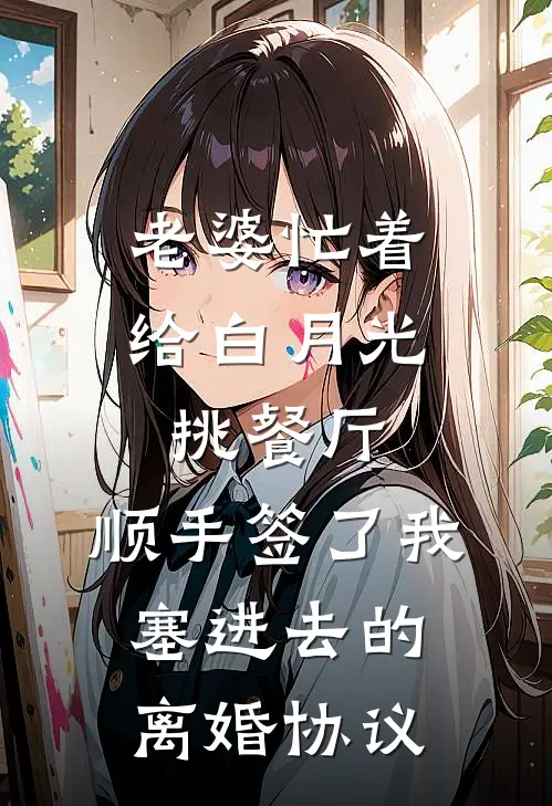 老婆忙着给白月光挑餐厅，顺手签了我塞进去的离婚协议