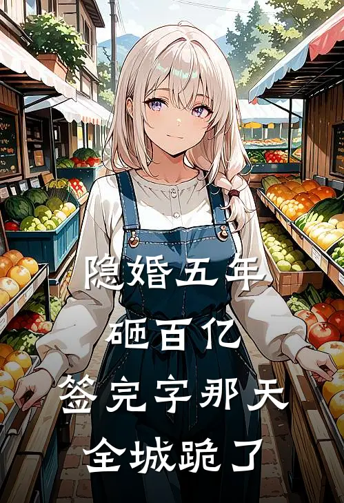 隐婚五年砸百亿，签完字那天全城跪了