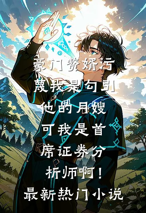 豪门赘婿污蔑我是勾引他的月嫂，可我是首席证券分析师啊！最新热门小说