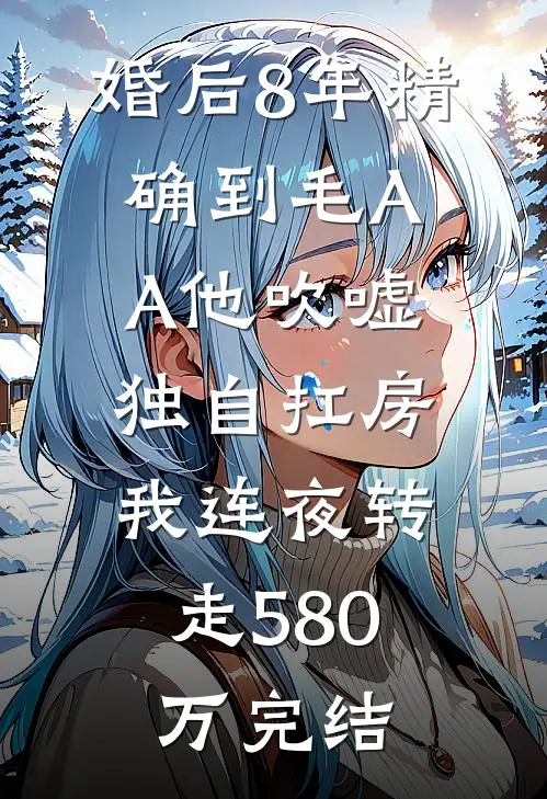 婚后8年精确到毛AA他吹嘘独自扛房，我连夜转走580万完结