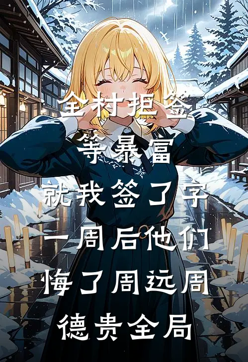 全村拒签等暴富，就我签了字，一周后他们悔了周远周德贵全局