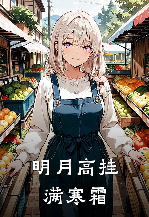 明月高挂满寒霜