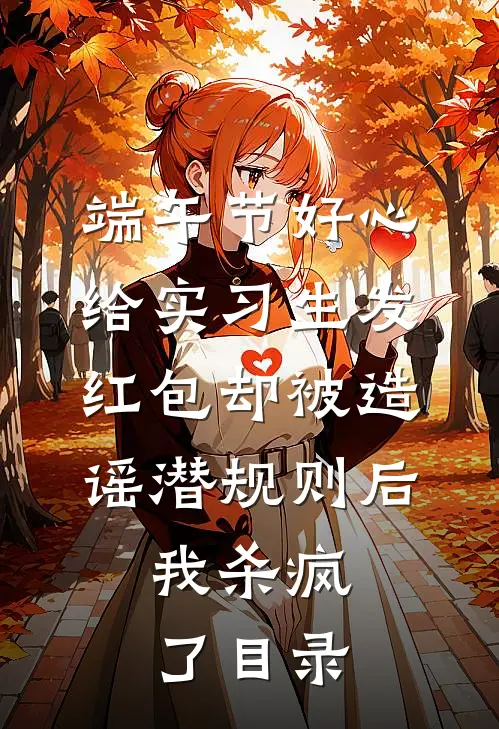 端午节好心给实习生发红包却被造谣潜规则后，我杀疯了目录