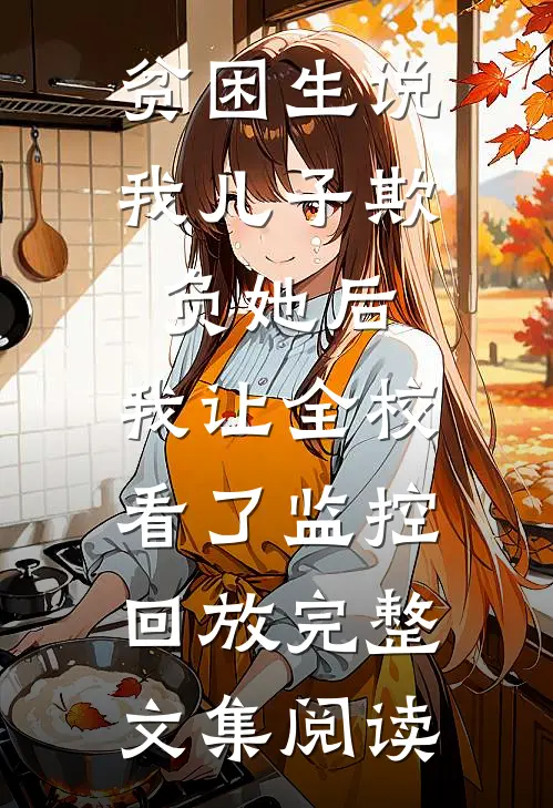 贫困生说我儿子欺负她后，我让全校看了监控回放完整文集阅读