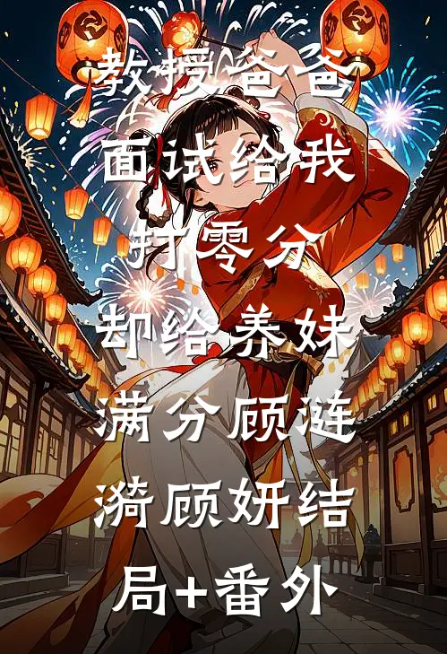 教授爸爸面试给我打零分，却给养妹满分顾涟漪顾妍结局+番外