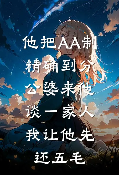 他把AA制精确到分，公婆来他谈一家人，我让他先还五毛