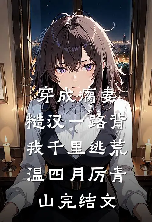 穿成瘸妻，糙汉一路背我千里逃荒温四月厉青山完结文