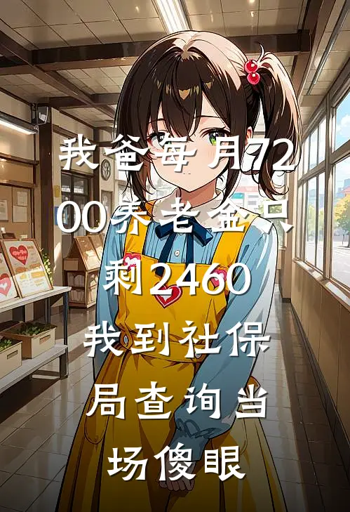 我爸每月7200养老金只剩2460，我到社保局查询当场傻眼