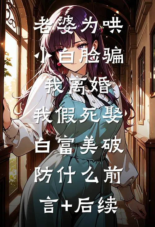 老婆为哄小白脸骗我离婚，我假死娶白富美破防什么前言+后续
