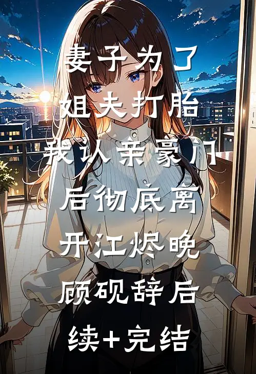 妻子为了姐夫打胎，我认亲豪门后彻底离开江烬晚顾砚辞后续+完结