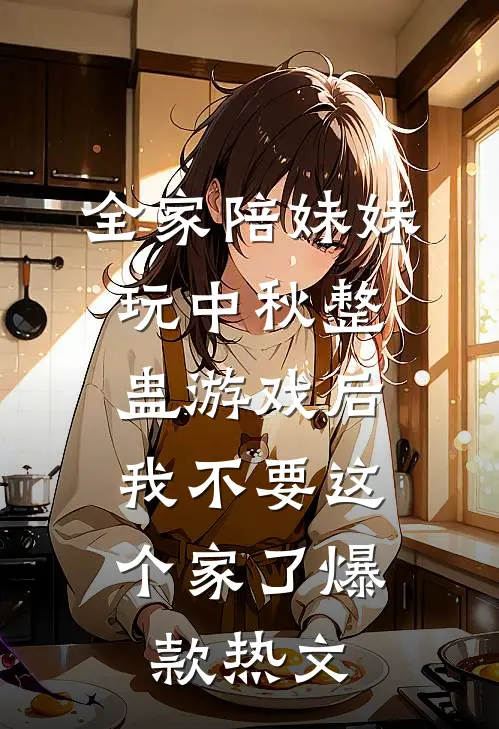 全家陪妹妹玩中秋整蛊游戏后，我不要这个家了爆款热文