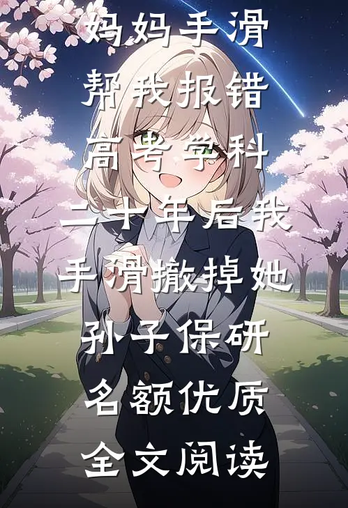 妈妈手滑帮我报错高考学科，二十年后我手滑撤掉她孙子保研名额优质全文阅读