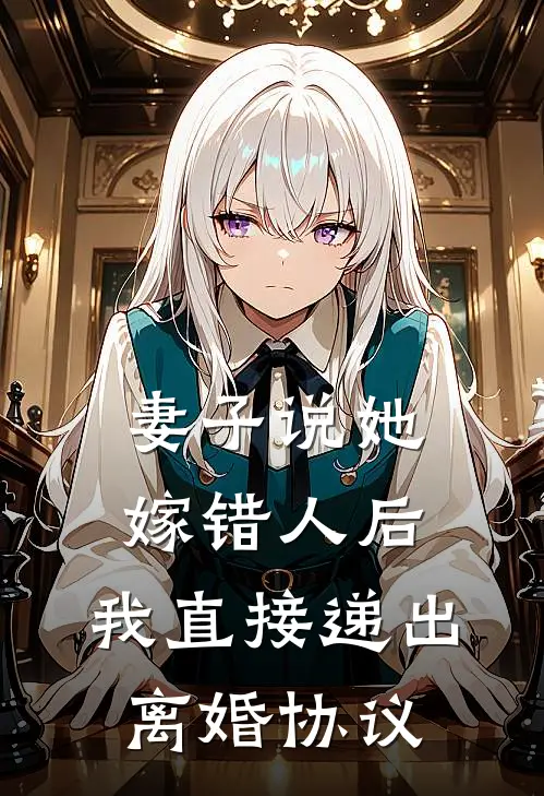 妻子说她嫁错人后，我直接递出离婚协议
