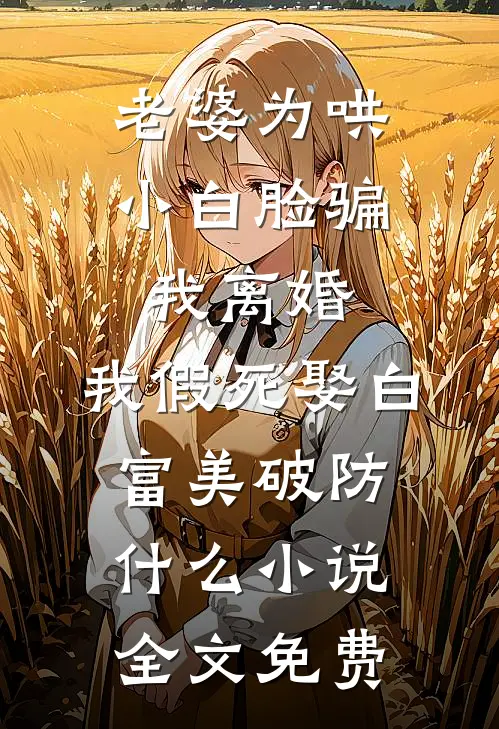 老婆为哄小白脸骗我离婚，我假死娶白富美破防什么小说全文免费
