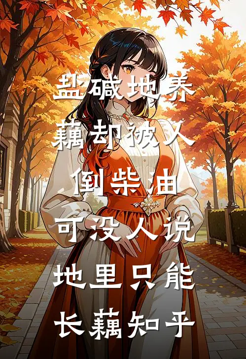 盐碱地养藕却被人倒柴油，可没人说地里只能长藕知乎