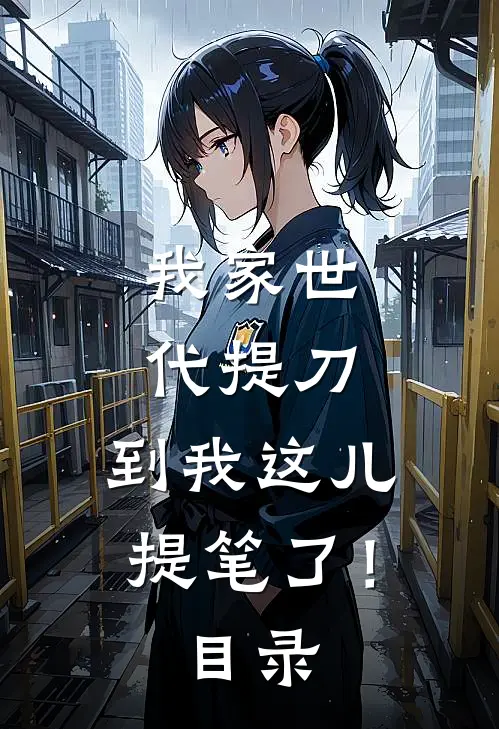 我家世代提刀，到我这儿提笔了！目录