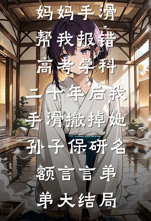 妈妈手滑帮我报错高考学科，二十年后我手滑撤掉她孙子保研名额言言弟弟大结局