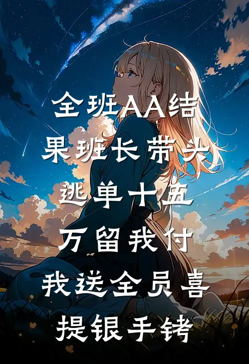 全班AA结果班长带头逃单十五万留我付，我送全员喜提银手铐