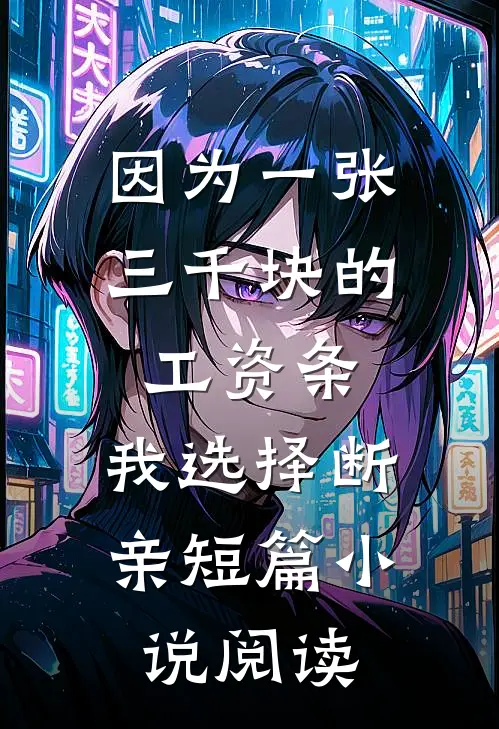 因为一张三千块的工资条，我选择断亲短篇小说阅读