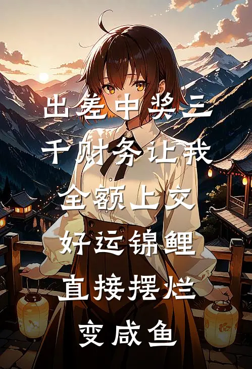 出差中奖三千财务让我全额上交，好运锦鲤直接摆烂变咸鱼
