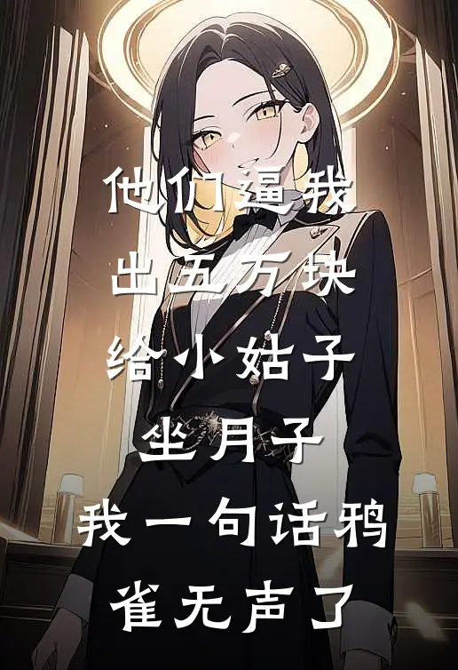 他们逼我出五万块给小姑子坐月子，我一句话鸦雀无声了