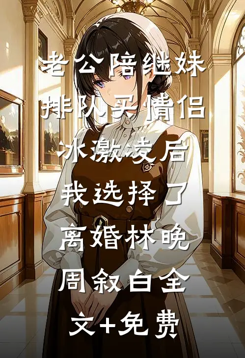 老公陪继妹排队买情侣冰激凌后，我选择了离婚林晚周叙白全文+免费