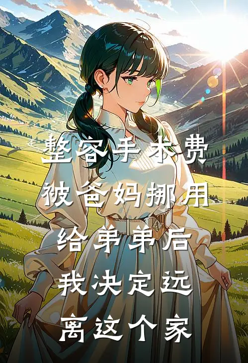 整容手术费被爸妈挪用给弟弟后，我决定远离这个家