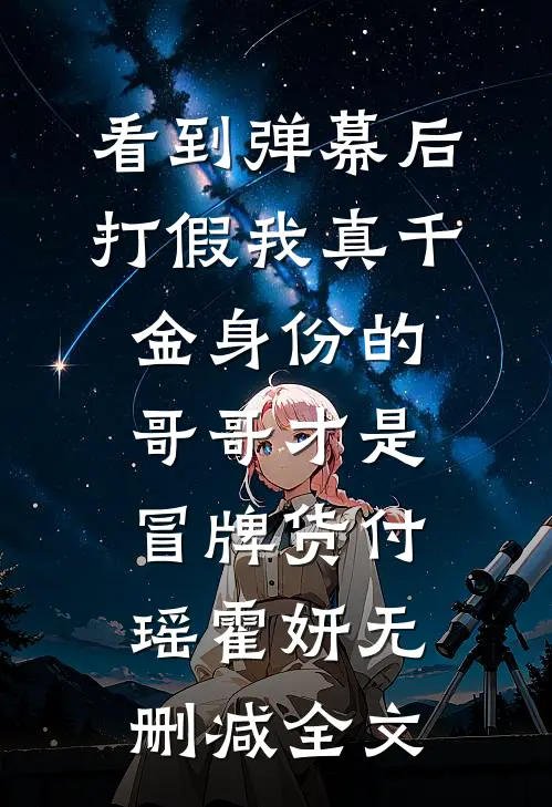 看到弹幕后，打假我真千金身份的哥哥才是冒牌货付瑶霍妍无删减全文