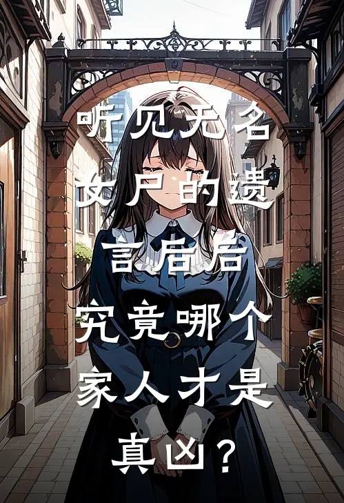 听见无名女尸的遗言后后，究竟哪个家人才是真凶？