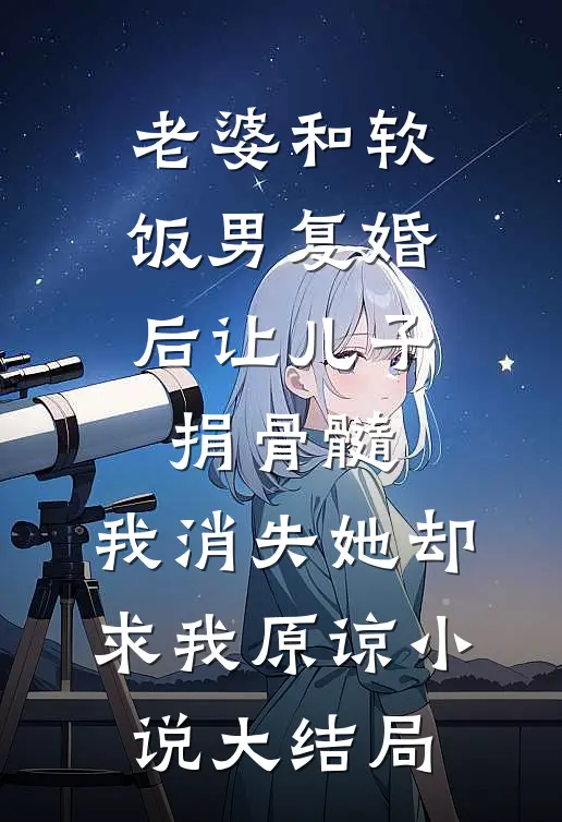 老婆和软饭男复婚后让儿子捐骨髓，我消失她却求我原谅小说大结局