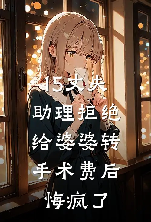 15丈夫助理拒绝给婆婆转手术费后，悔疯了