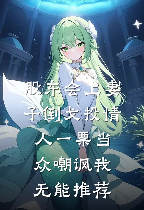 股东会上妻子倒戈投情人一票当众嘲讽我无能推荐