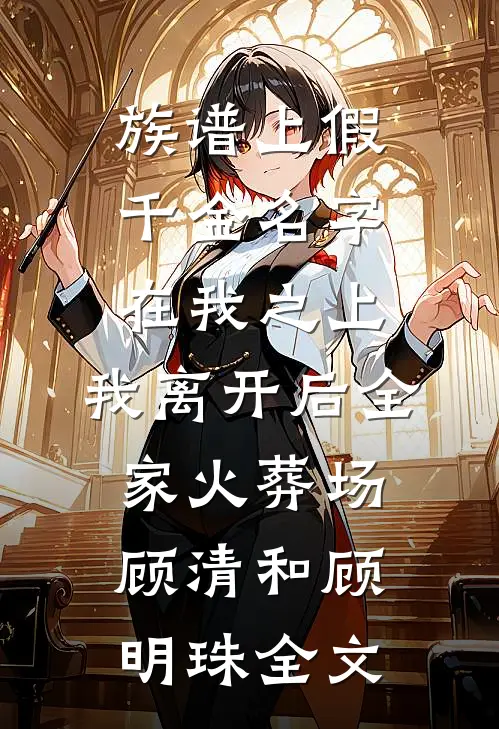 族谱上假千金名字在我之上，我离开后全家火葬场顾清和顾明珠全文