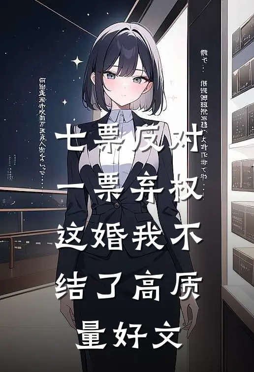 七票反对一票弃权，这婚我不结了高质量好文