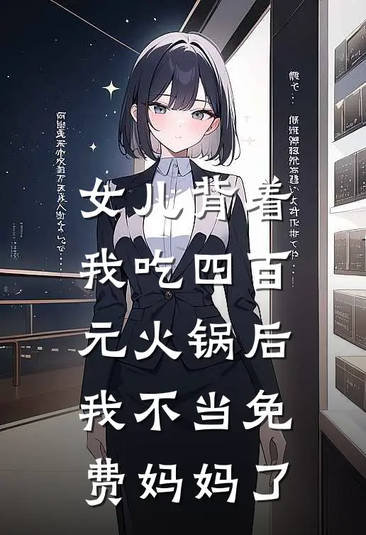 女儿背着我吃四百元火锅后，我不当免费妈妈了