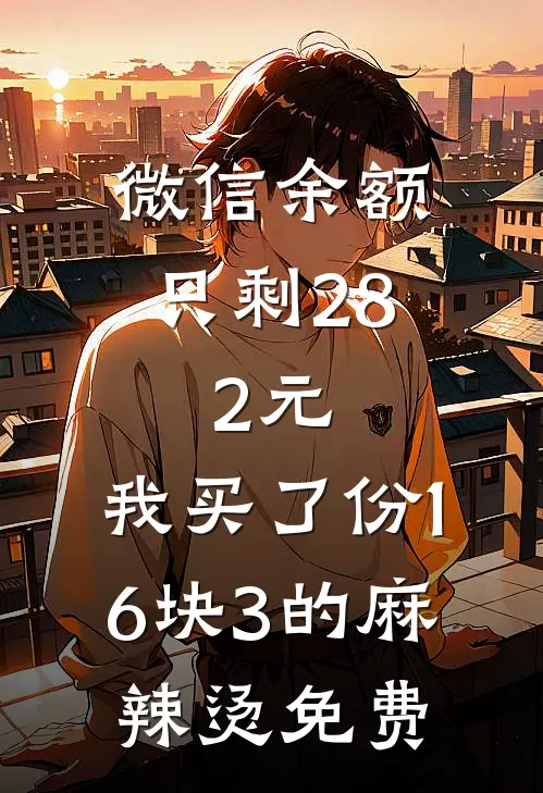微信余额只剩28.2元，我买了份16块3的麻辣烫免费