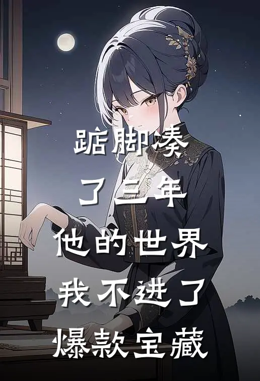 踮脚凑了三年，他的世界我不进了爆款宝藏