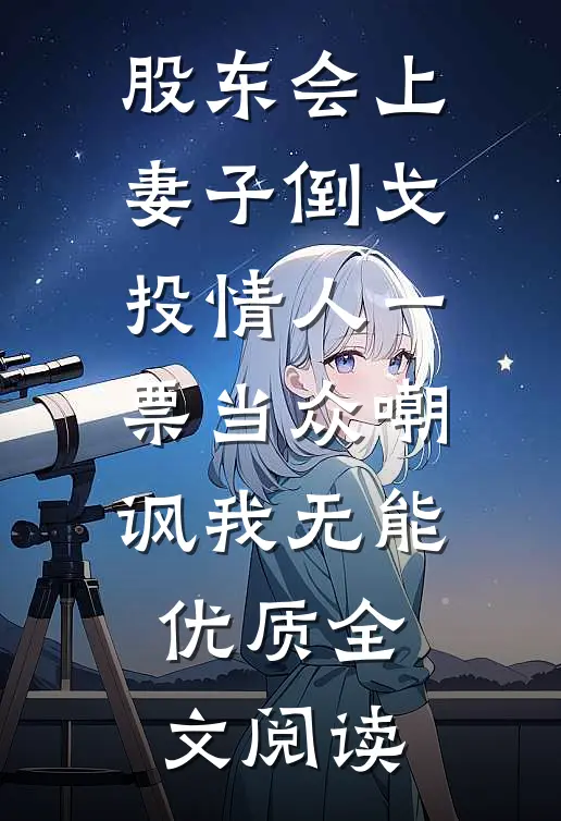 股东会上妻子倒戈投情人一票当众嘲讽我无能优质全文阅读