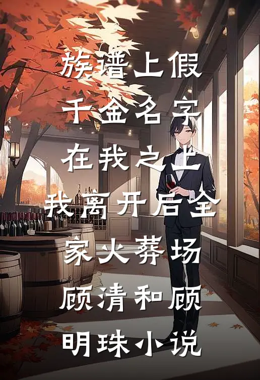 族谱上假千金名字在我之上，我离开后全家火葬场顾清和顾明珠小说