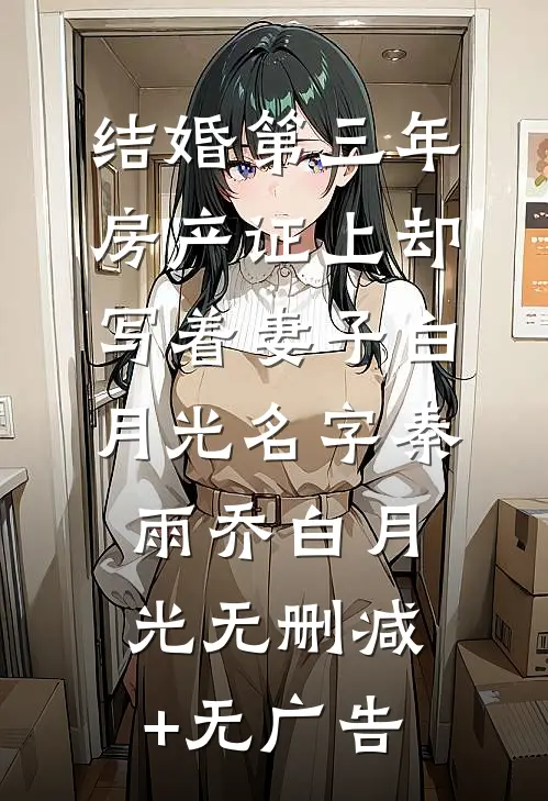 结婚第三年，房产证上却写着妻子白月光名字秦雨乔白月光无删减+无广告