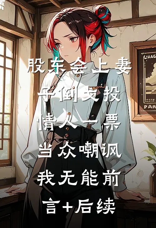 股东会上妻子倒戈投情人一票当众嘲讽我无能前言+后续