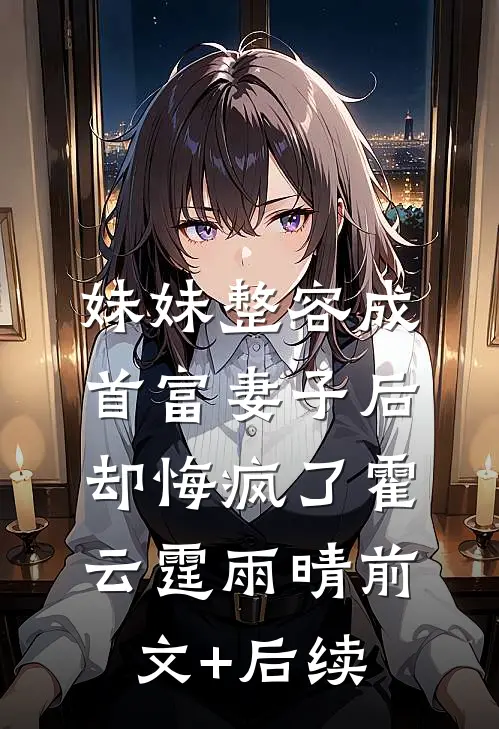 妹妹整容成首富妻子后，却悔疯了霍云霆雨晴前文+后续